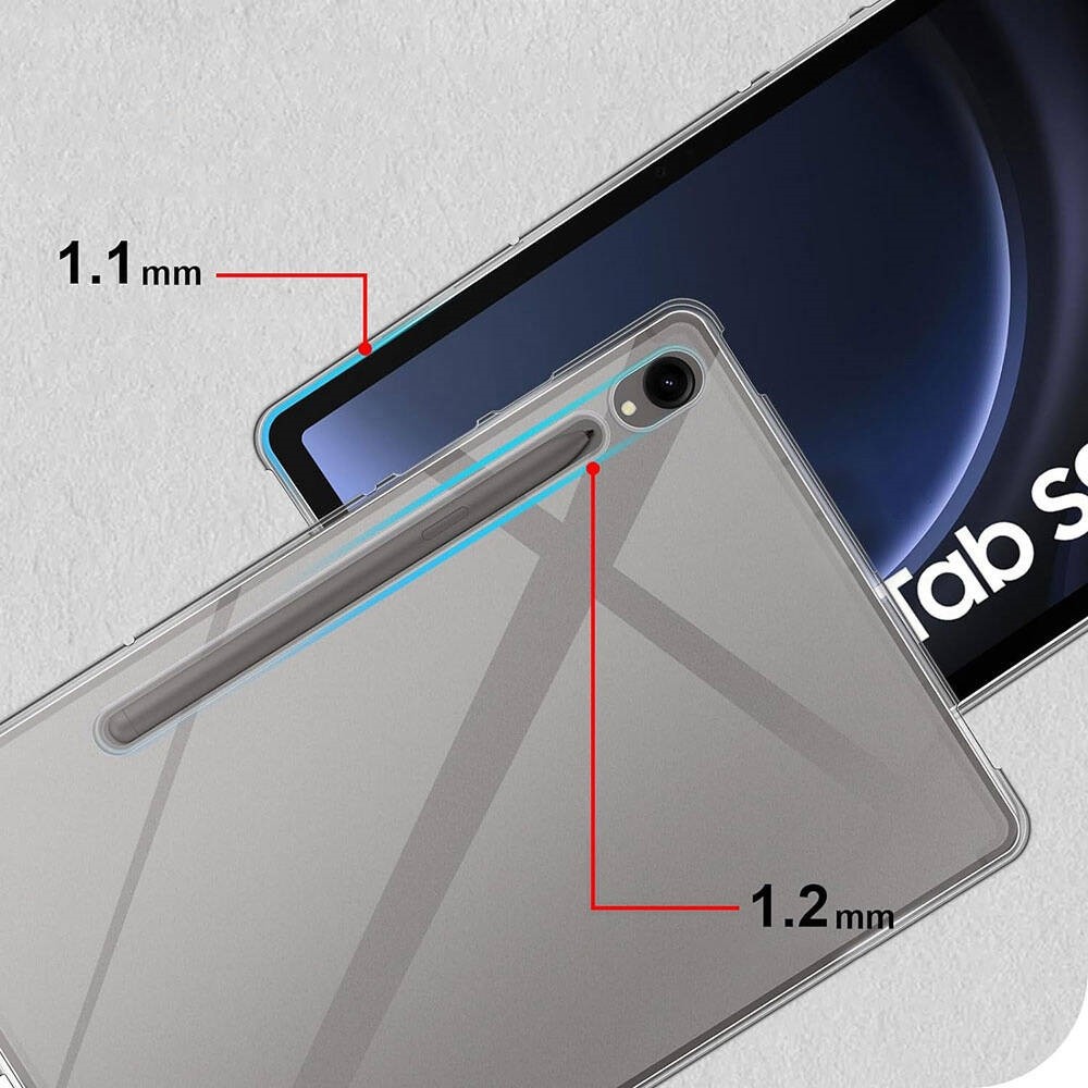 Galaxy Tab S8 Tablet Süper Silikon Kapak