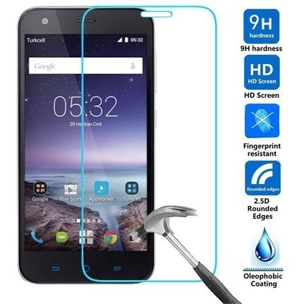 Turkcell T60 Temperli Cam Ekran Koruycu