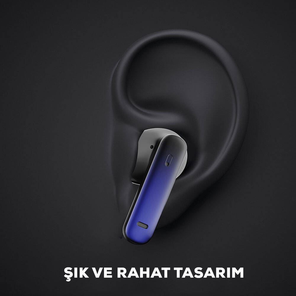 BTK-ZR101 Kulak İçi Bluetooth Kulaklık Aktif Gürültü Önleyici Özellikli ANCveENC Teknojili