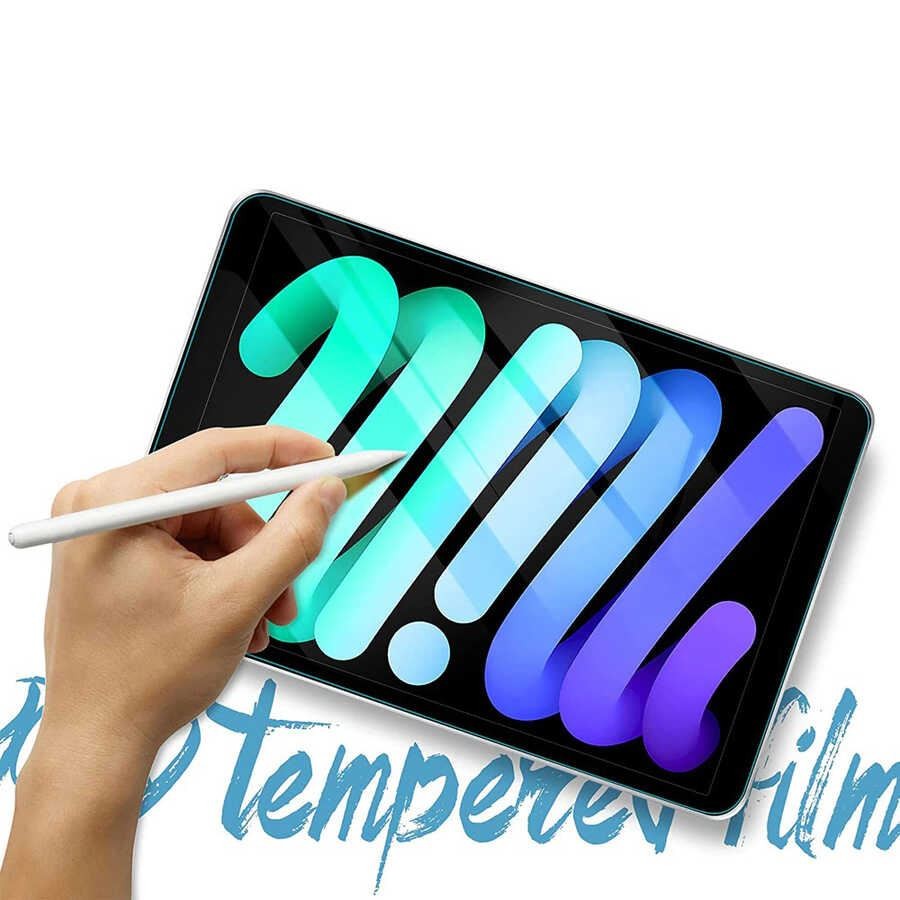 Apple iPad 10.9 2022 (5.Nesil) 5in1 Tablet Temperli Cam Ekran Koruyucu