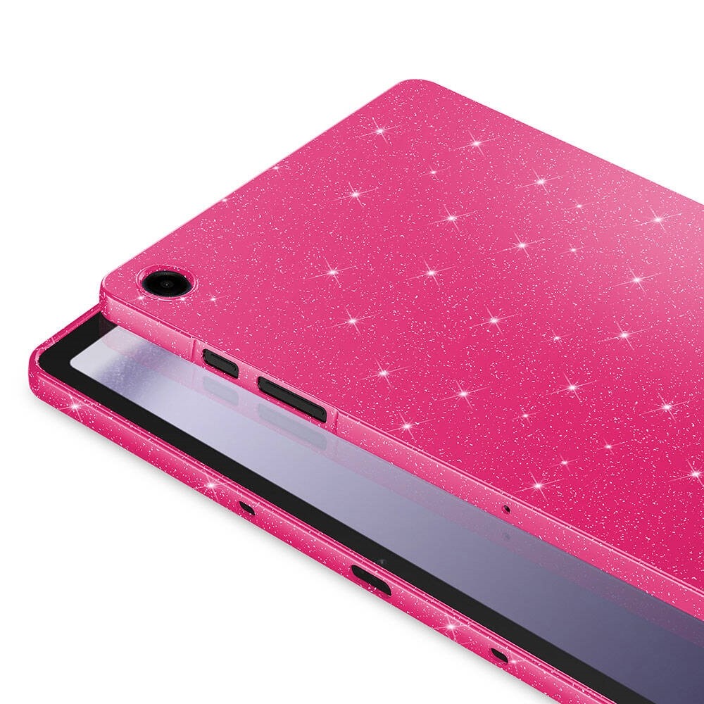 Galaxy Tab S8 Simli Parlak Görünümlü Tablet Koton Kılıf