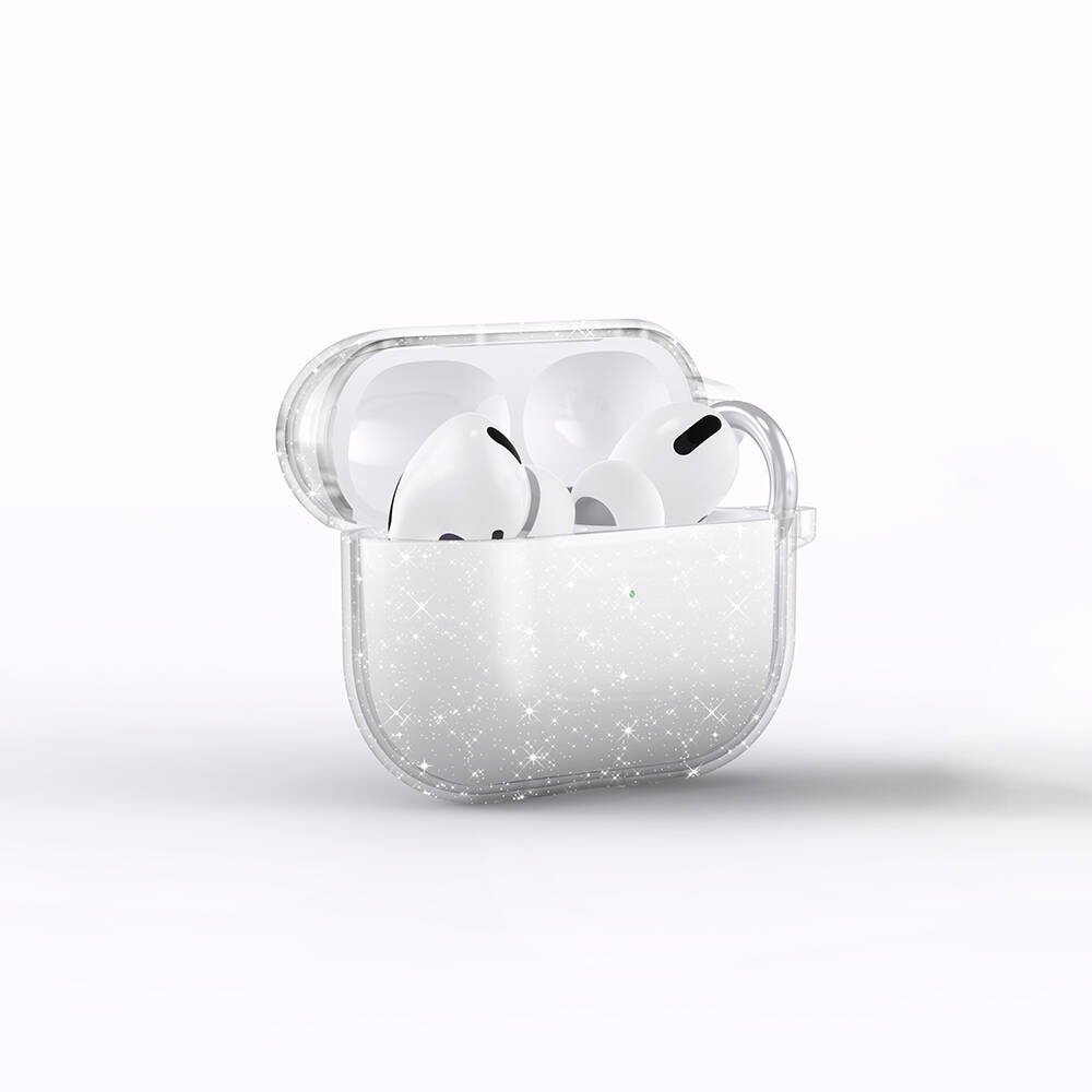 Apple Airpods 3. Nesil Allstar Airbag 32 Parlayan Simli Saydam Renkli Kılıf