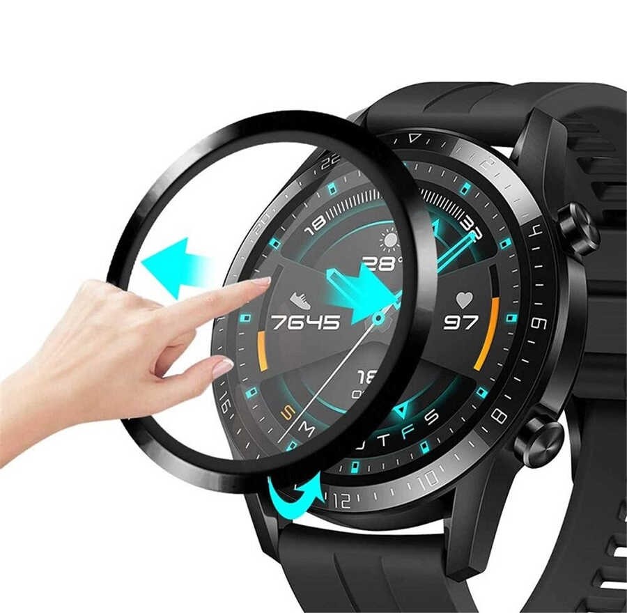 Huawei GT2 42 mm PMMA Pet Saat Ekran Koruyucu