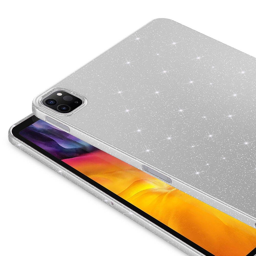 Apple iPad Pro 11 2018 Simli Parlak Görünümlü Tablet Koton Kılıf