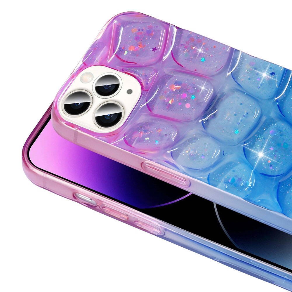 iPhone 14 Pro Max Simli 3D Desenli Hacar Kapak