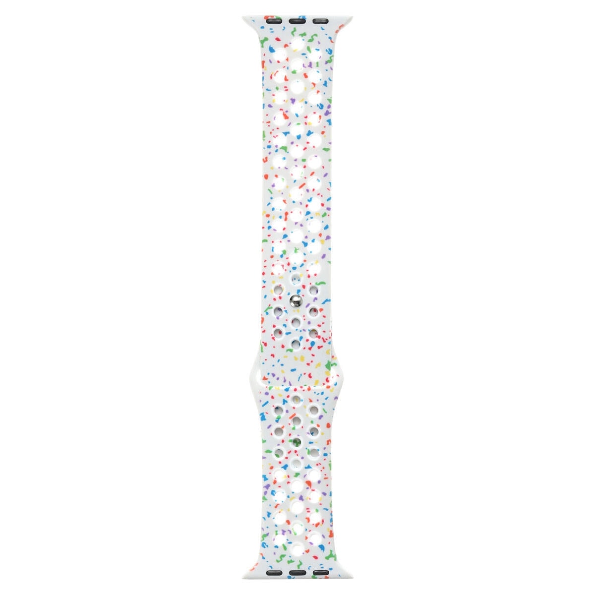 Apple Watch 42mm Kordon Yeni Seri 2023 KRD-02 Silikon Strap Kayış