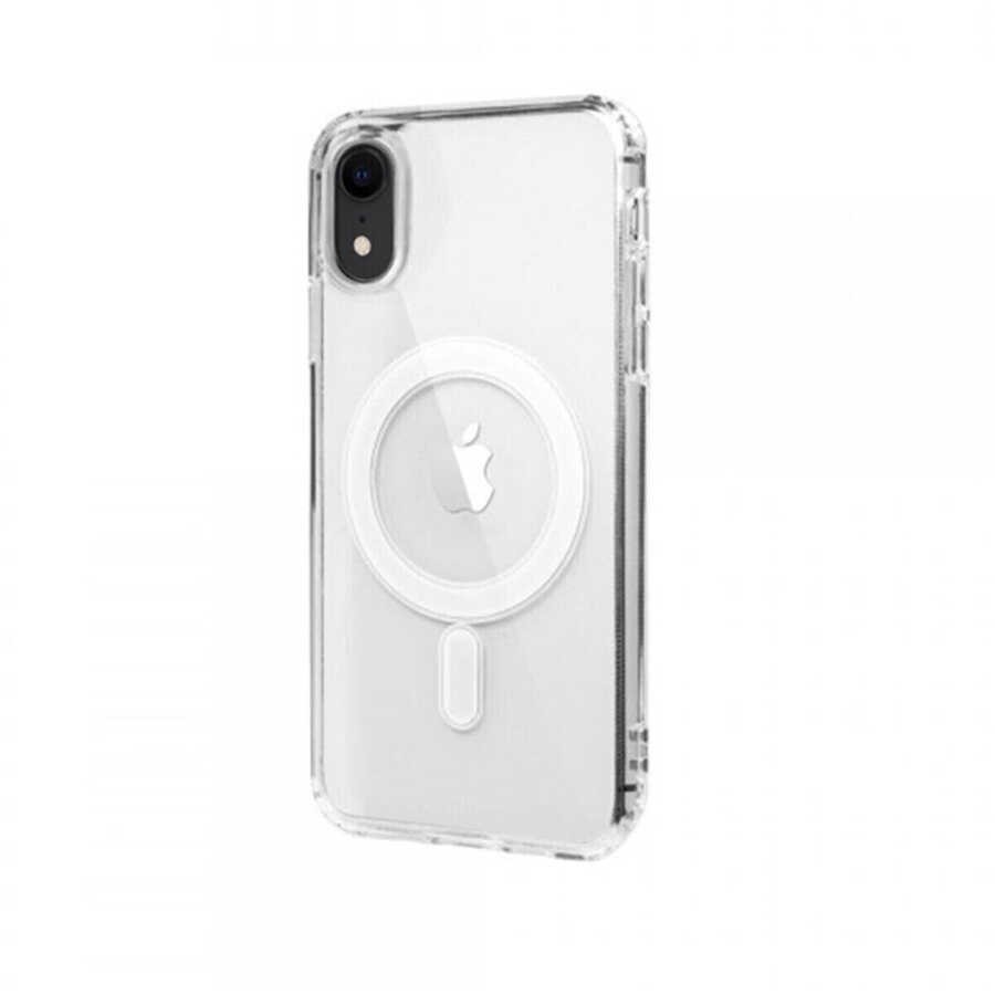 iPhone XR Tacsafe Transparan Sert Silikon