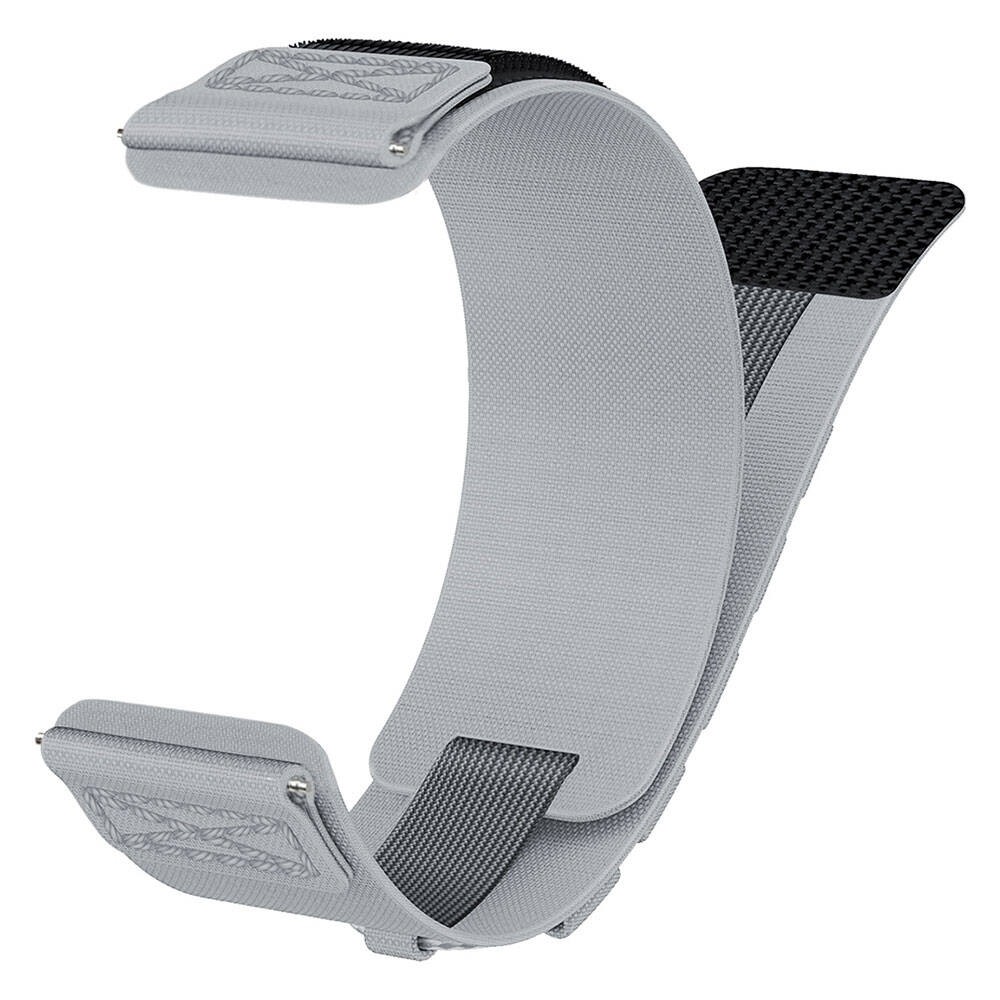 Huawei GT2 42mm KRD-112 20mm Orbital Örgülü Halat Tasarımlı Naylon Kumaş Hasır Kordon
