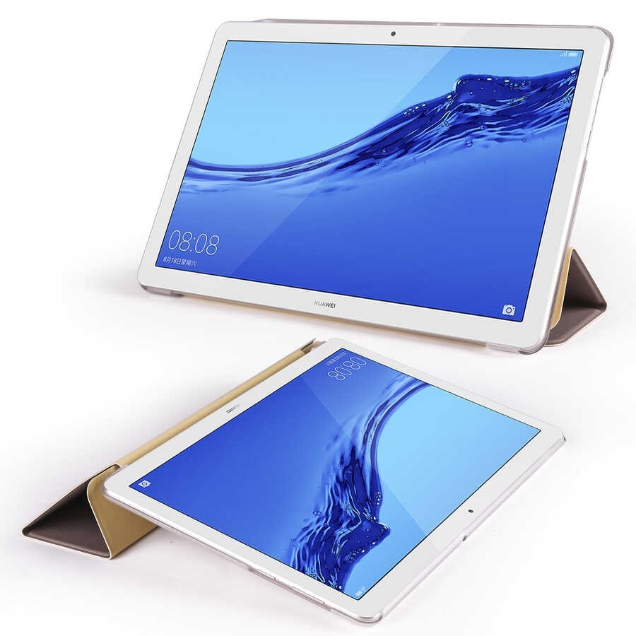 Huawei T5 10 inc Smart Cover Standlı 1-1 Tablet Kılıfı