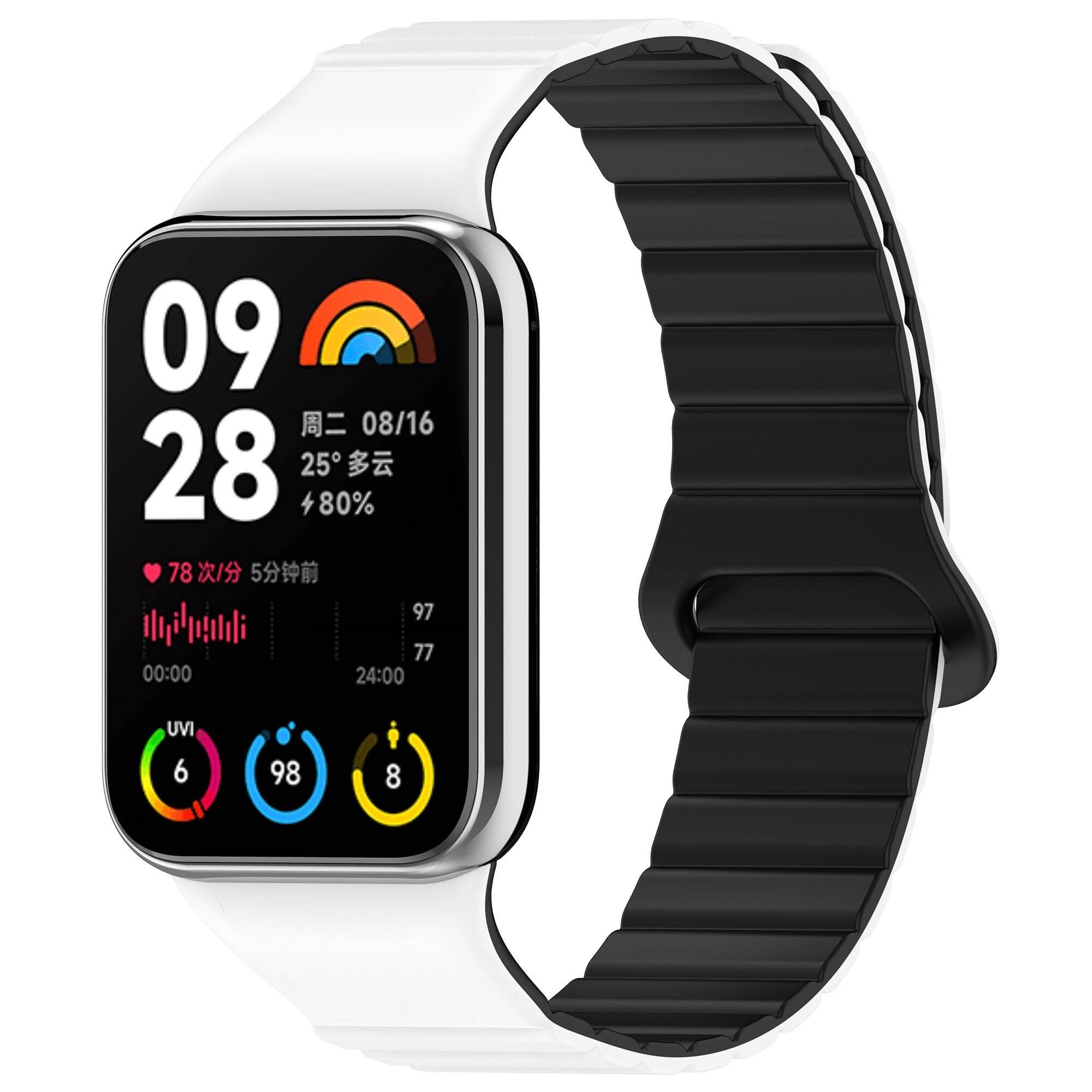 Xiaomi Mi Band 8 Pro Silikon Kordon KRD-105 Strap Kayış