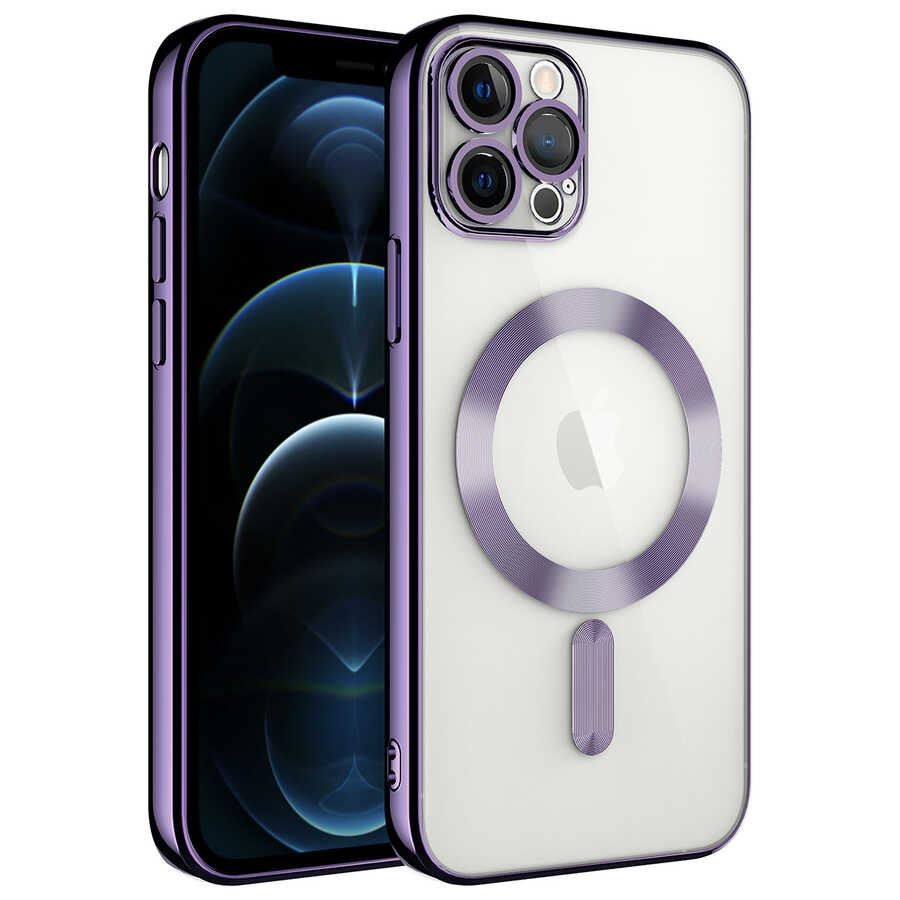 iPhone 11 Pro Kamera Korumalı Magsafe Wireless Şarj Özellikli Demre Kapak