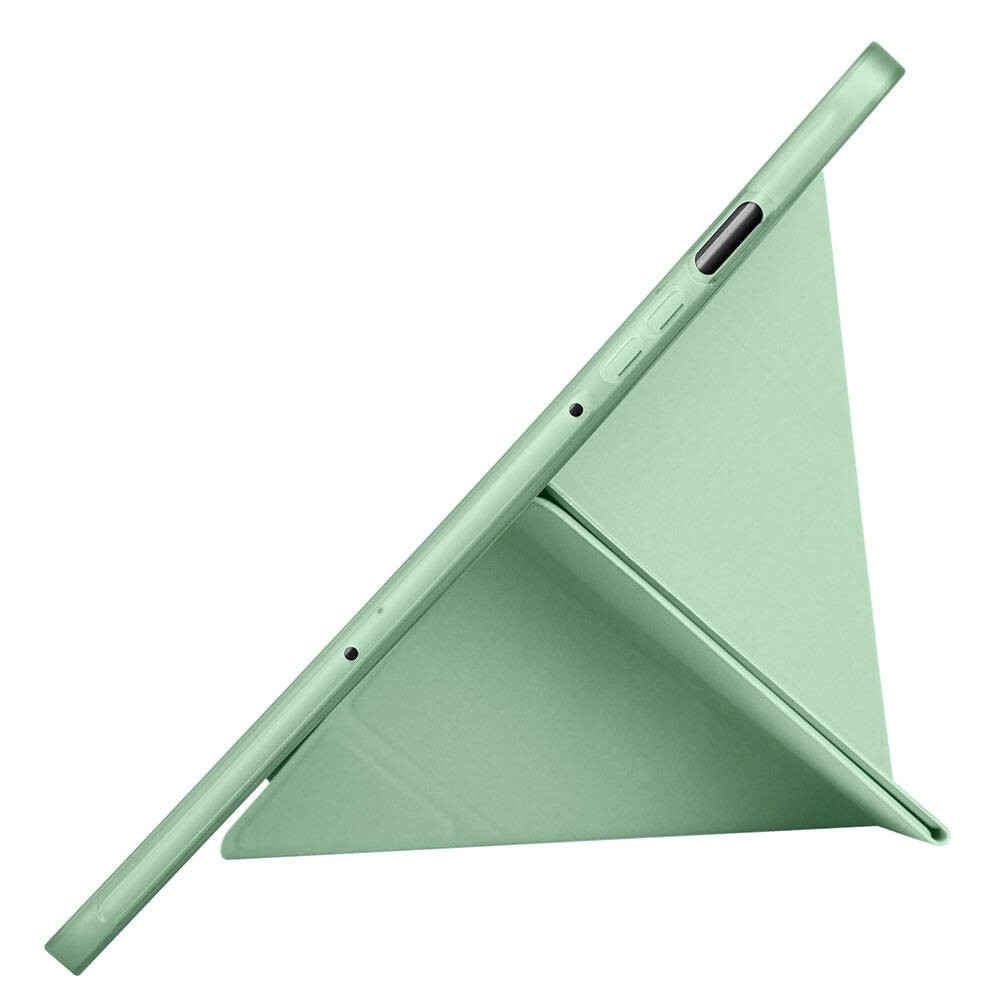 Galaxy Tab S9 FE Tri Folding Kalem Bölmeli Standlı Kılıf