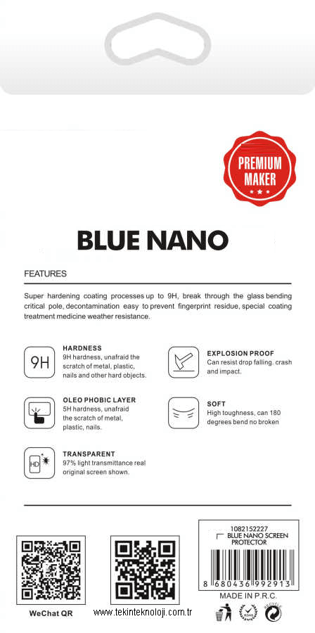 Huawei Mate Pad 10.4 Blue Tablet Nano Ekran Koruyucu