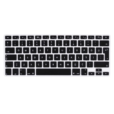 Apple Macbook 15.4' Pro Retina Klavye Koruyucu Silikon Ped