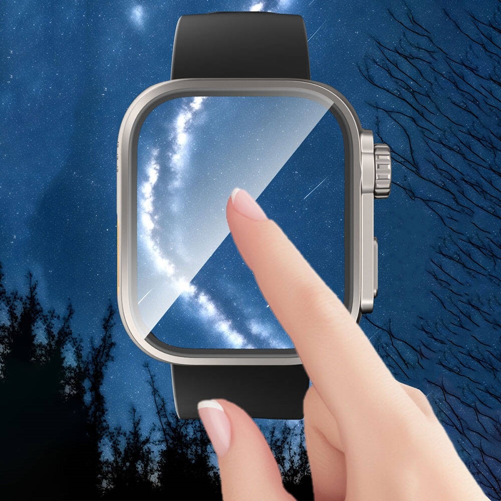 Huawei Watch Fit 3 to Apple Watch Ultra 49mm Kasa Dönüştürücü Ekran Koruyucu Watch Gard 33