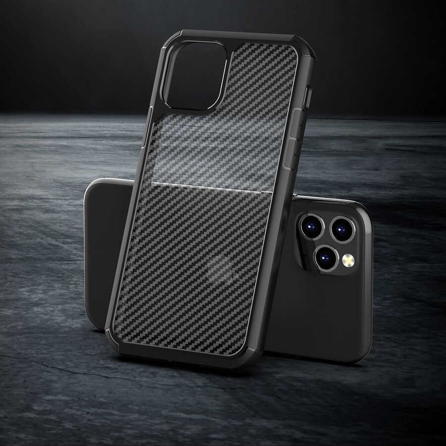 iPhone 11 Pro Max İnoks Silikon Koruma Kapak