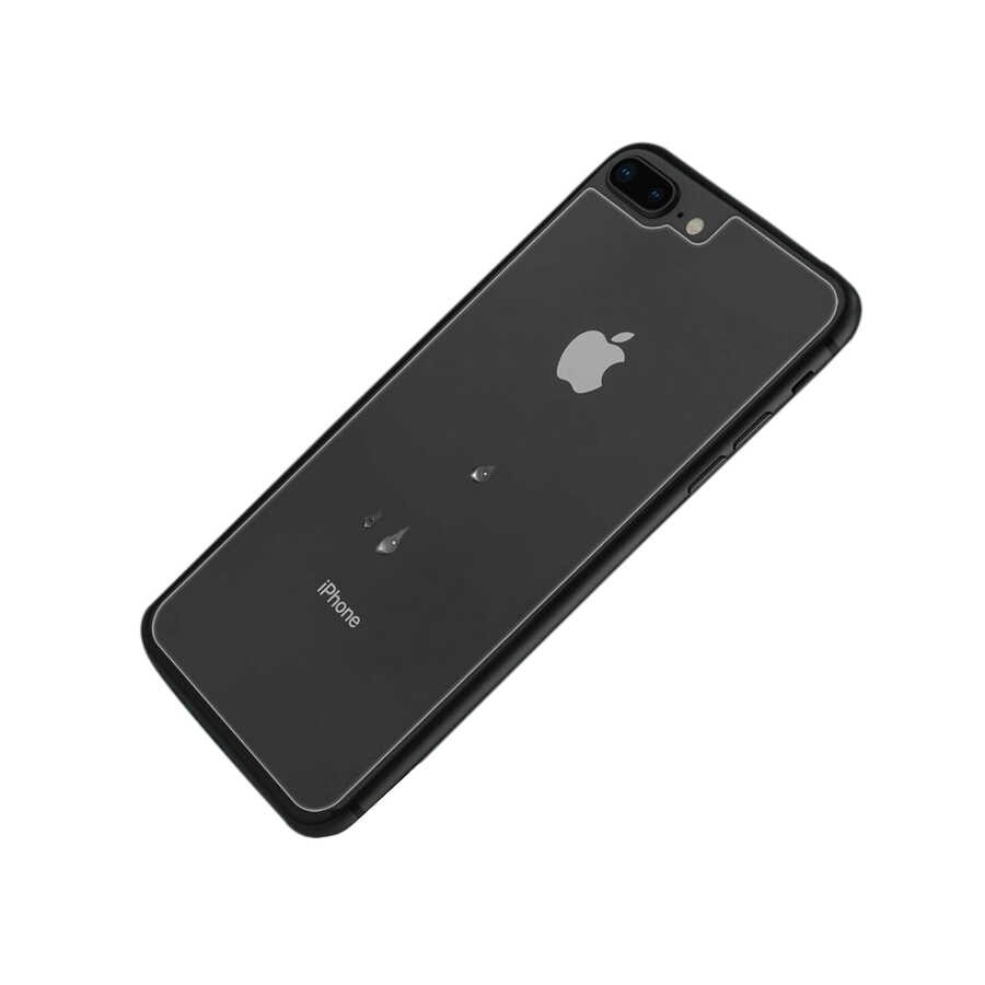 iPhone 8 Plus Back ( Arka ) Temperli Cam Arka Koruyucu