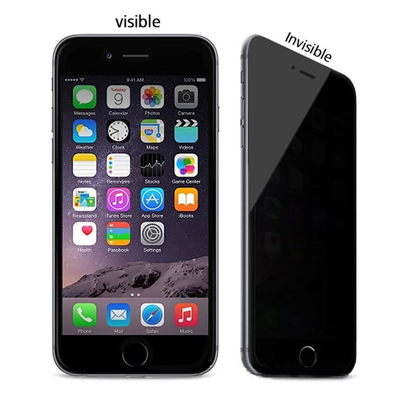 iPhone 8 Plus Kor Privacy Ekran Koruyucu ( Hayalet Cam )