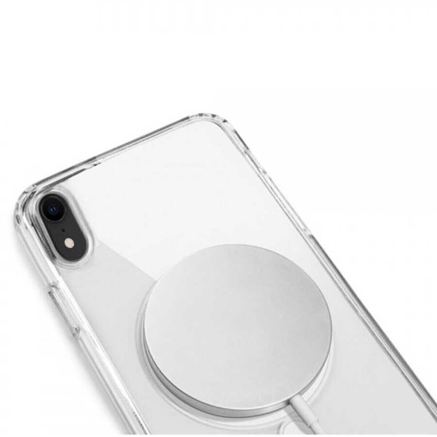 iPhone XR Tacsafe Transparan Sert Silikon