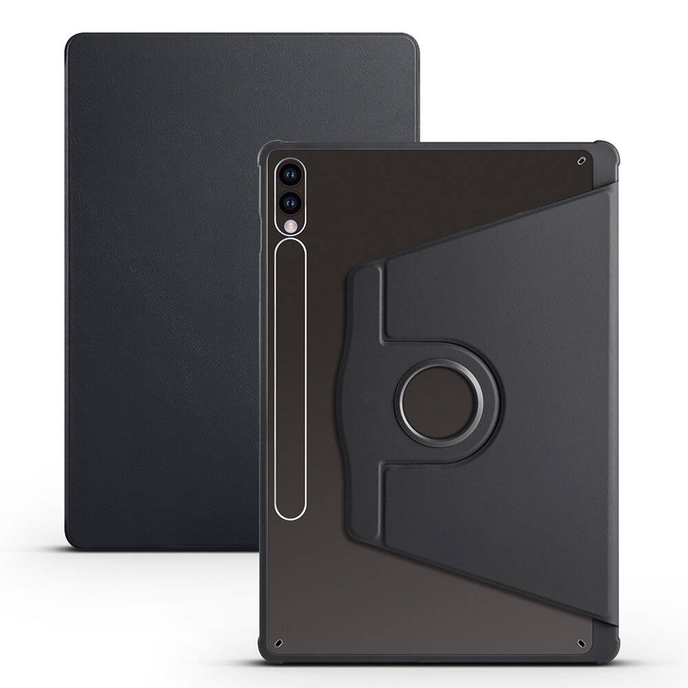 Galaxy Tab S9 Plus Termik Kalem Bölmeli Dönebilen Standlı Kılıf