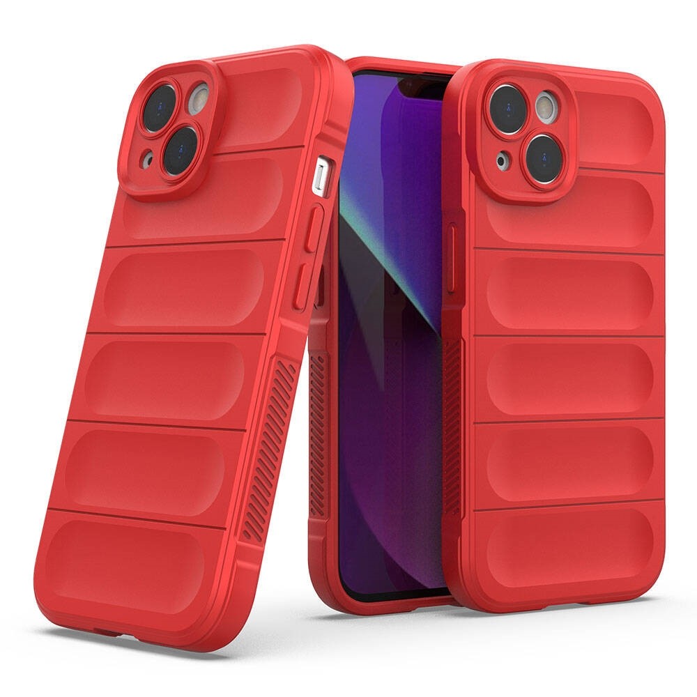 iPhone 14 Esnek TPU Oyuklu Arka Yüzey Tasarımlı Etnik Silikon Kapak