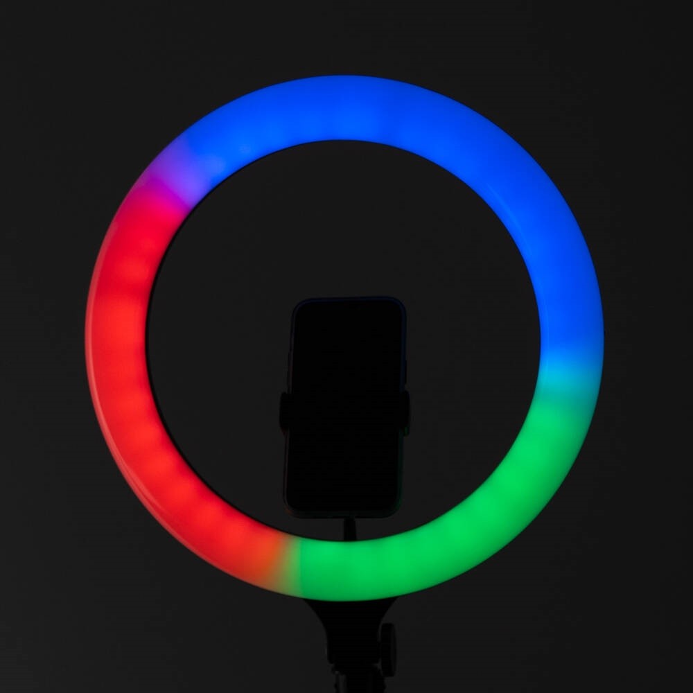 MJ38 RGB 25W Ring Light Canlı Yayın 38cm USB'li ve Telefon Stand