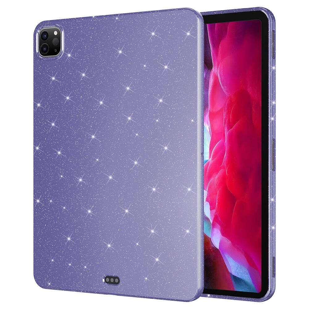 Apple iPad Pro 11 2018 Simli Parlak Görünümlü Tablet Koton Kılıf