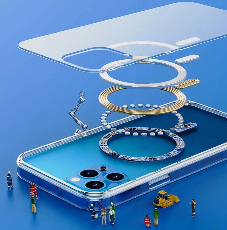 iPhone 11 Pro Tacsafe Transparan Sert Silikon
