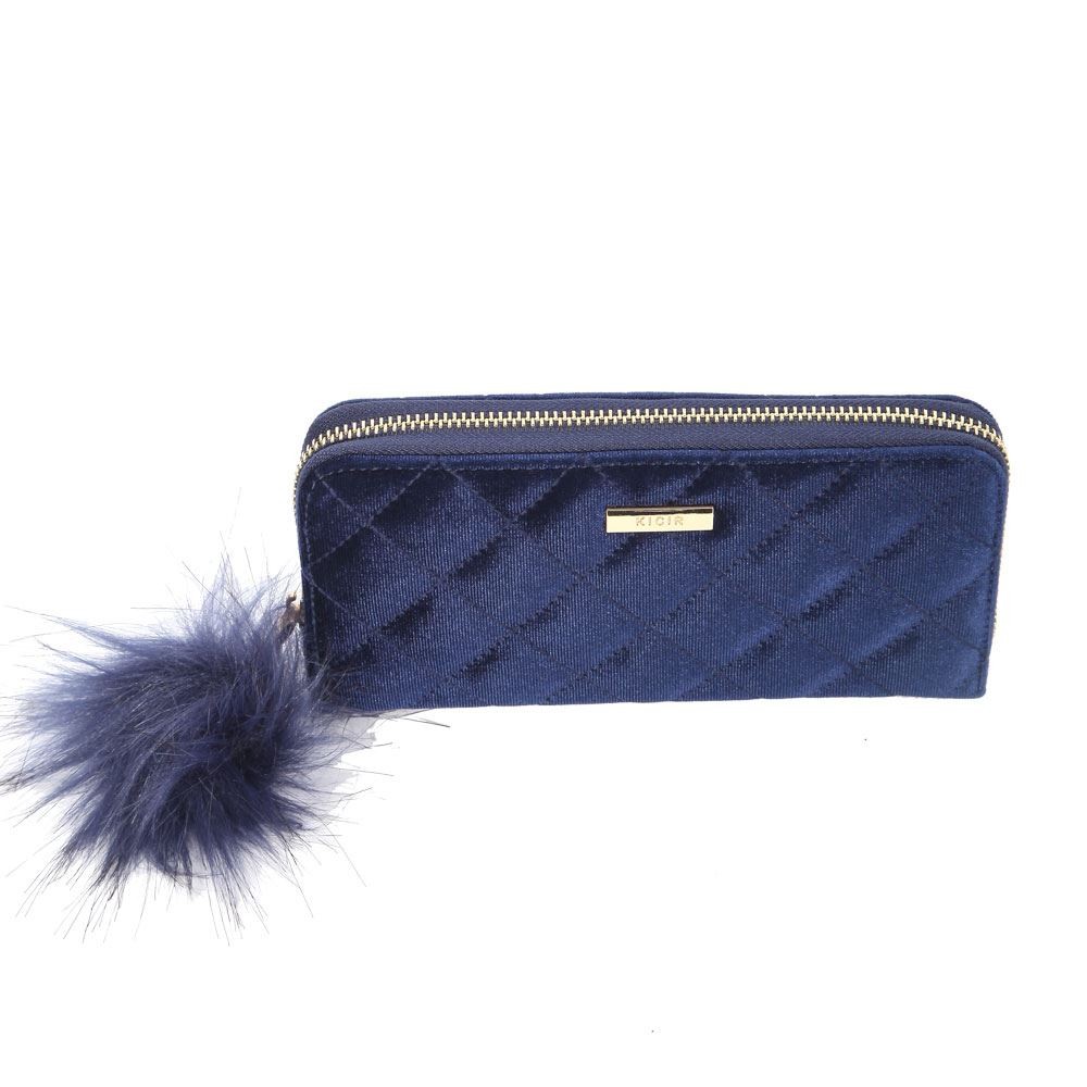 Rachell Abiye Mavi Clutch Çanta