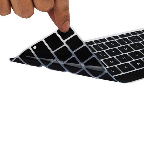 Apple Macbook 16' Touch Bar A2141 Klavye Koruyucu Silikon Ped