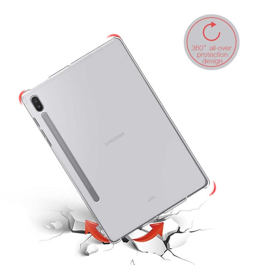 Tab S7 T870 Kılıf Tablet Süper Silikon Kapak