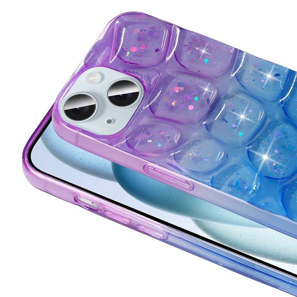 iPhone 14 Simli 3D Desenli Hacar Kapak
