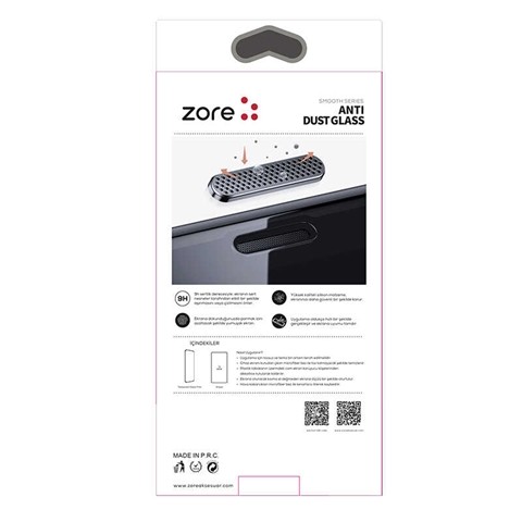 iPhone 14 Pro Max Anti-Dust Temperli Ekran Koruyucu