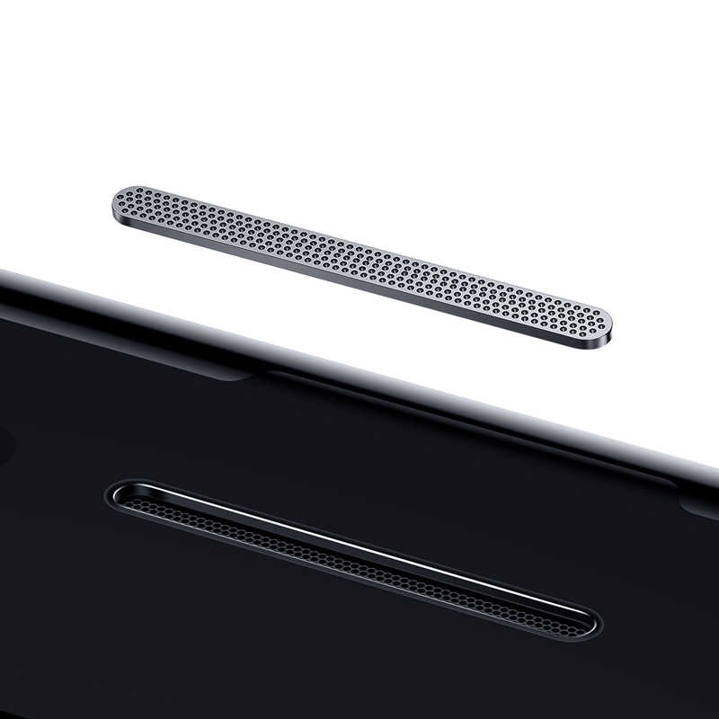 iPhone 8 Plus Anti-Dust Glass Temperli Ekran Koruyucu
