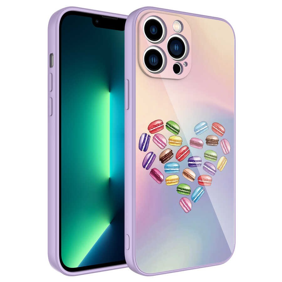 iPhone 11 Pro Kılıf Kamera Korumalı Desenli Sert Silikon Epoksi Kapak