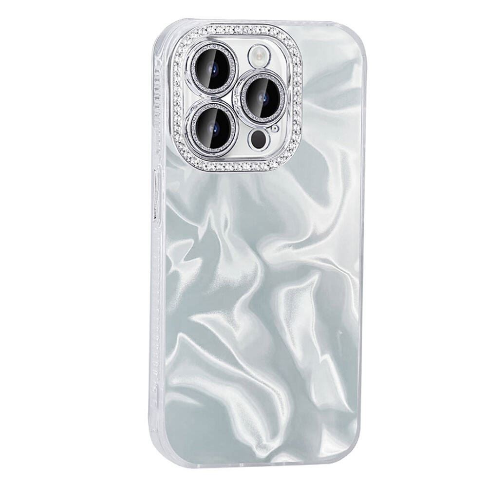 iPhone 14 Pro Max Airbagli Parlak Taş Detay Tasarımlı Esila Kapak