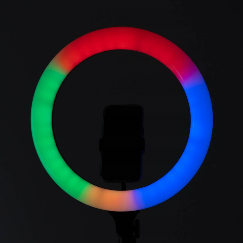 MJ38 RGB 25W Ring Light Canlı Yayın 38cm USB'li ve Telefon Stand