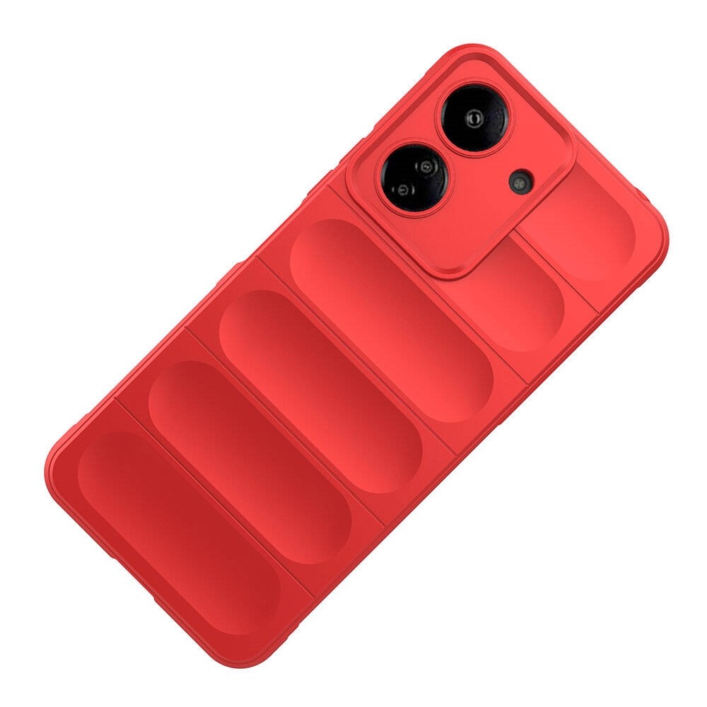 Xiaomi Redmi 13C Esnek TPU Oyuklu Arka Yüzey Tasarımlı Etnik Silikon Kapak