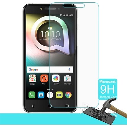 Alcatel Shine Lite Temperli Cam Ekran Koruycu