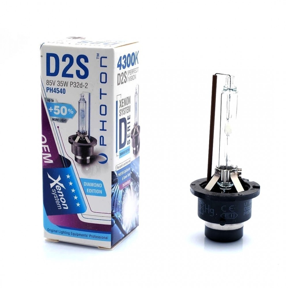 D2S Xenon Ampul Photon 4300K %50 Fazla Işık