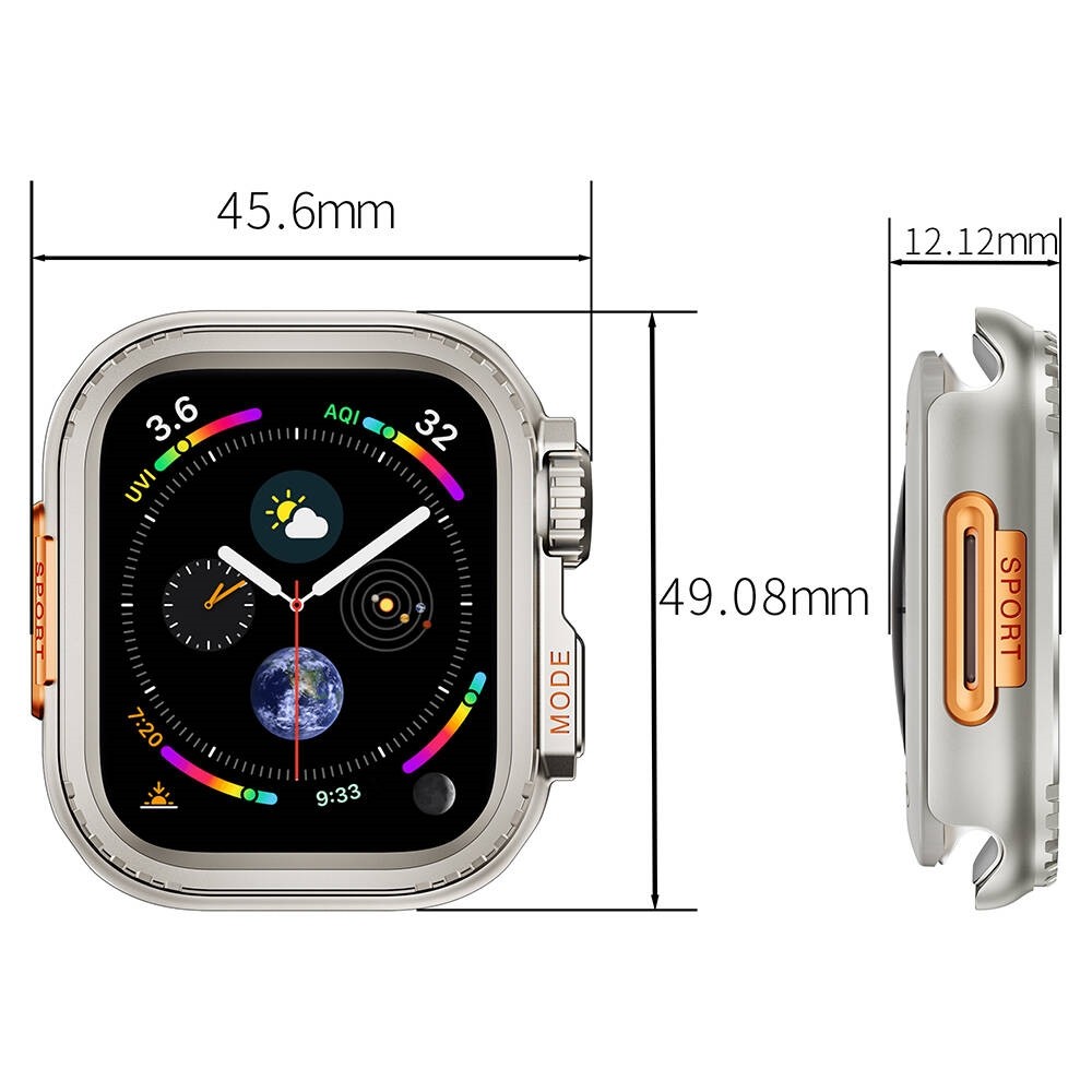 Apple Watch 44mm to Apple Watch Ultra 49mm Kasa Dönüştürücü Watch Gard 33