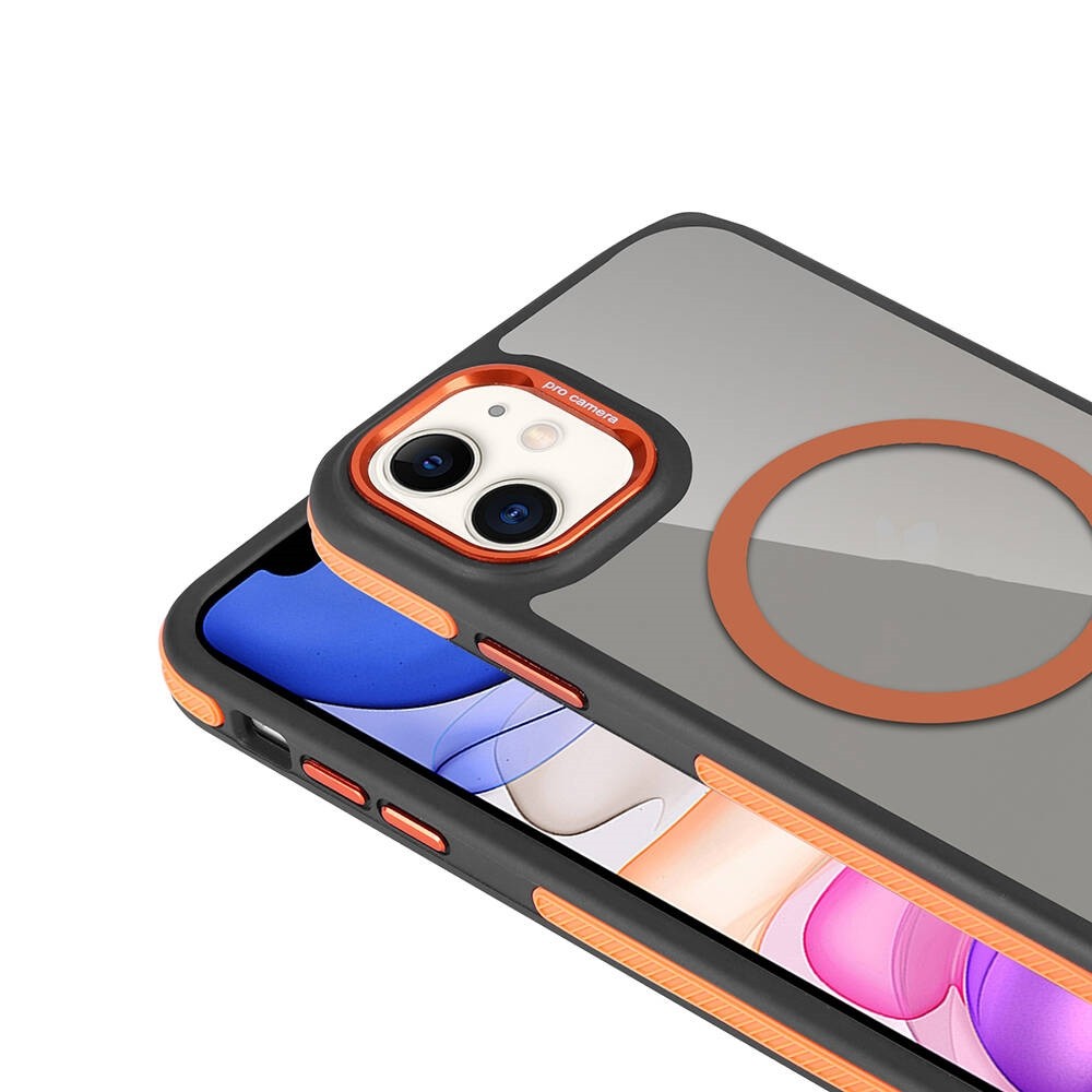 iPhone 11 Magsafe Şarj Özellikli Mat Görünümlü Solo Kapak