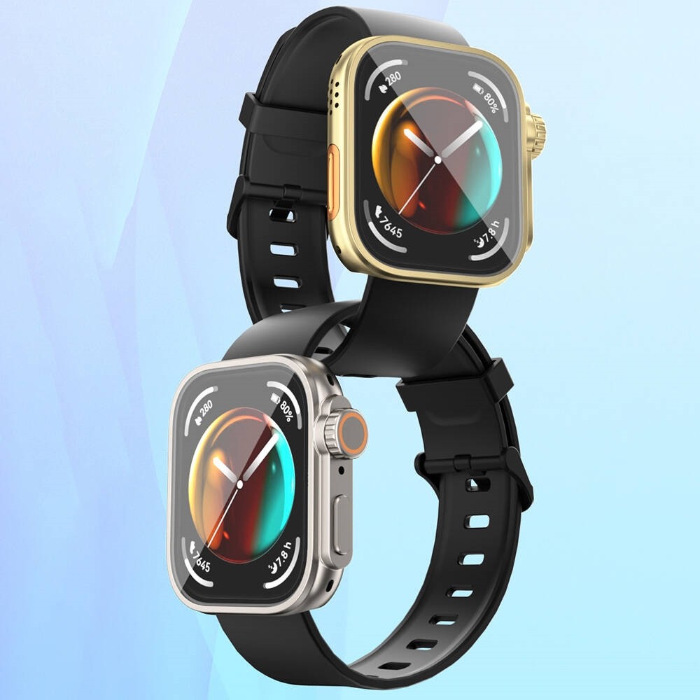 Huawei Watch Fit 3 to Apple Watch Ultra 49mm Kasa Dönüştürücü Ekran Koruyucu Watch Gard 33