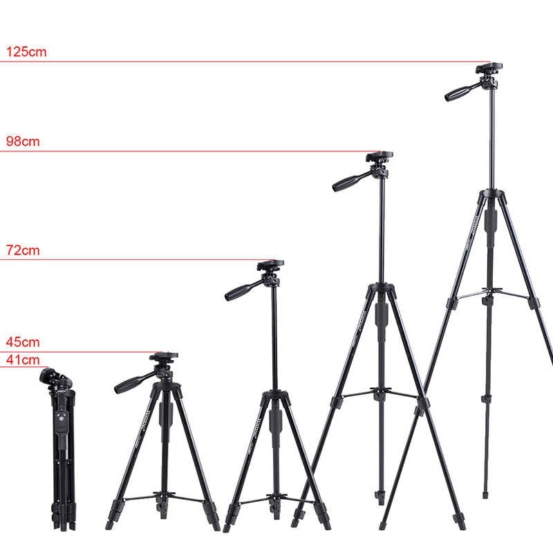VCT 5208 Tripod Siyah