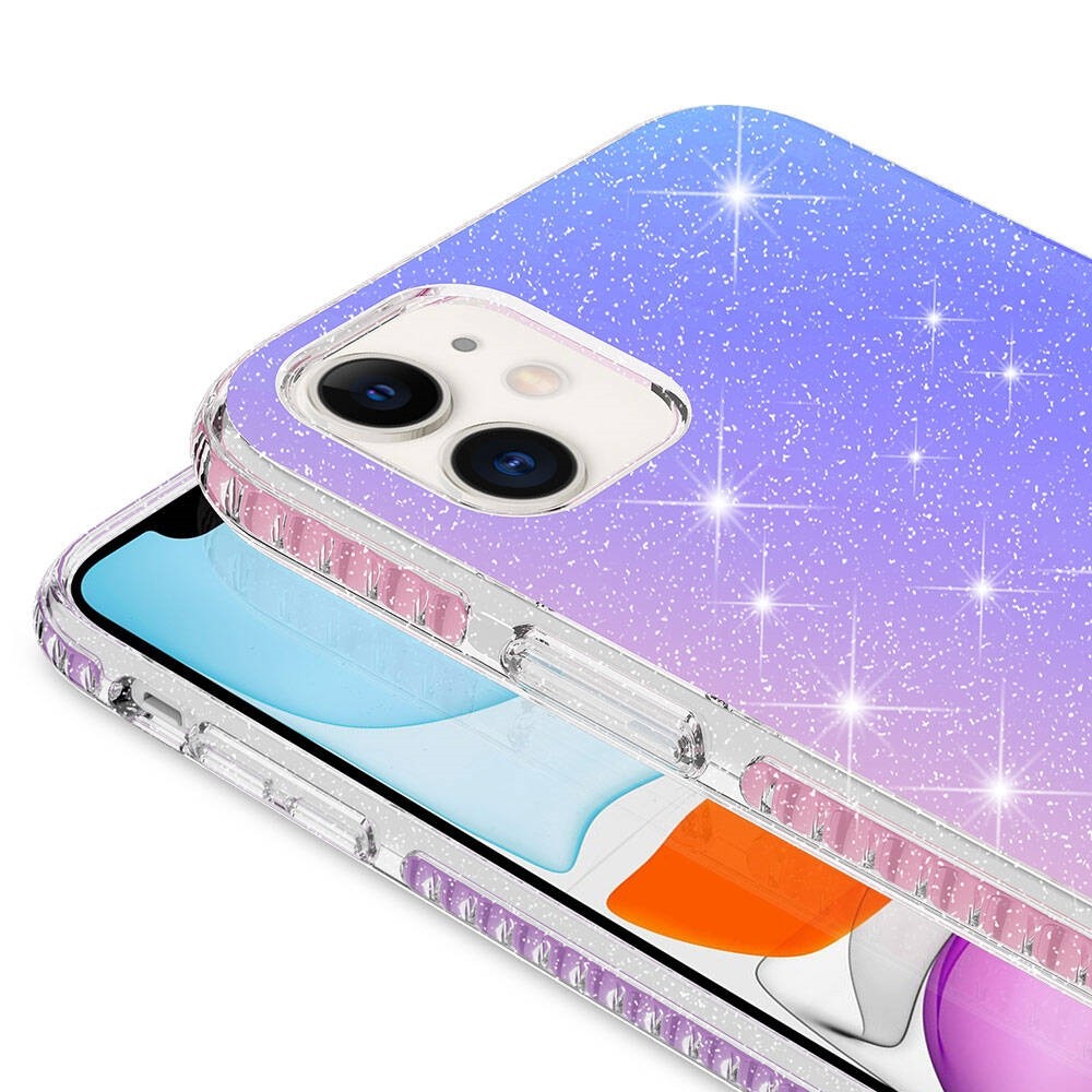 iPhone 11 Parlak Renk Geçişli Velle Kapak