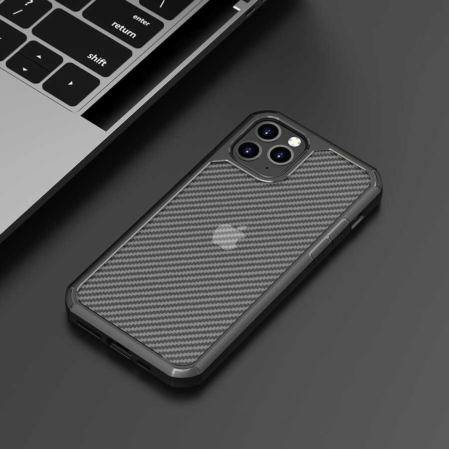 iPhone 11 Pro Max İnoks Silikon Koruma Kapak