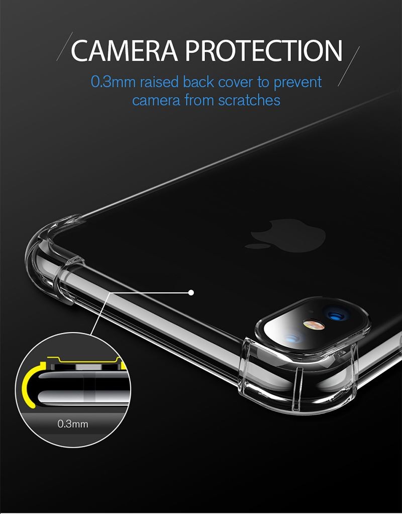 iPhone X Anti Shock (Nitro) Silikon Koruma