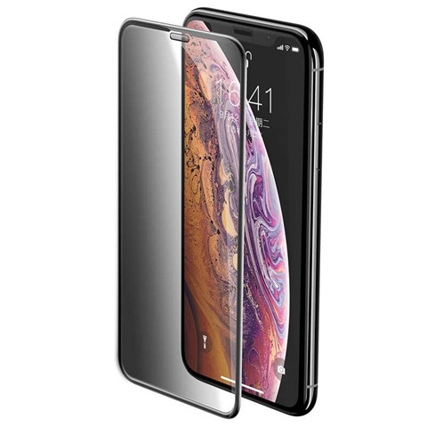 iPhone 14 Pro Max Anti-Dust Privacy Temperli Ekran Koruyucu ( Hayalet Cam )