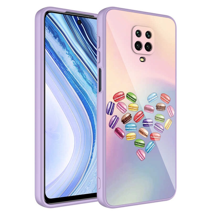 Xiaomi Redmi Note 9 Pro Kılıf Kamera Korumalı Desenli Sert Silikon Epoksi Kapak