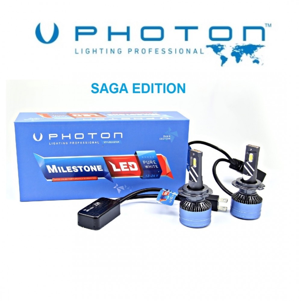 H7 Led Xenon Photon Milestone Saga Edition Oto Ampulü